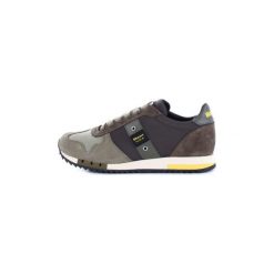 Buty Blauer 8FQUINCY01/NYL. Szare trampki męskie marki Blauer, bez wzorów, bez zapięcia. Za 277,41 zł.