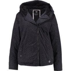 Bomberki damskie: Ragwear Plus PAULINA DOTS PLUS Kurtka przejściowa black