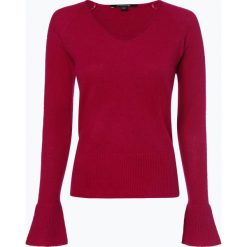 Comma - Sweter damski z dodatkiem kaszmiru, różowy. Czerwone swetry klasyczne damskie marki comma, z kaszmiru. Za 399,95 zł.