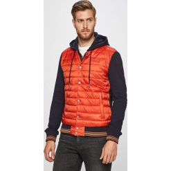 Desigual - Kurtka. Płaszcze męskie Desigual, m, bez wzorów, z bawełny, krótkie, z kapturem. W wyprzedaży za 299,90 zł.