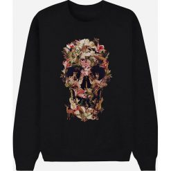 Bluza "Jungle Skull" w kolorze czarnym. Czarne bluzy damskie Wooop, s, bez wzorów, bez rękawów, bez kaptura. W wyprzedaży za 87,95 zł.