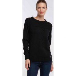 DreiMaster sweter damski S czarny. Czarne swetry damskie Dreimaster, s, bez wzorów, bez rękawów, bez kaptura. Za 289,00 zł.