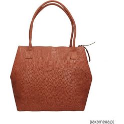 Torebka skórzana Segreta L marki Bolsa. Brązowe torebki klasyczne damskie marki Pakamera, ze skóry, na ramię. Za 612,00 zł.