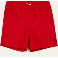 Polo Ralph Lauren - Szorty kąpielowe dziecięce 134-176 cm. Czerwone spodenki chłopięce z poliesteru. Za 219,90 zł.