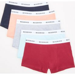 5 pack bokserek - Jasny szar. Szare bokserki męskie Reserved. Za 69,99 zł.