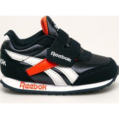 Reebok Classic - Buty dziecięce EF3738. Niebieskie trampki chłopięce Reebok Classic, bez wzorów, z gumy, sportowe, bez zapięcia. Za 129,90 zł.
