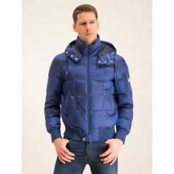 Kurtka puchowa Armani Exchange 6GZBG5 ZNDJZ 1527. Niebieskie kurtki męskie Armani Exchange, m, bez wzorów, z puchu, bez kaptura. W wyprzedaży za 589,00 zł.