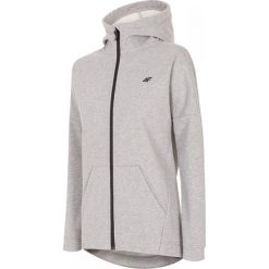 Bluzy rozpinane damskie: Bluza damska BLD256 - chłodny jasny szary