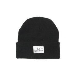 Czapki Penn Rich Woolrich BOLLO HAT. Czarne czapki męskie Penn Rich Woolrich, bez wzorów. Za 202,33 zł.