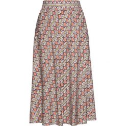 Spódnica z nadrukiem bonprix khaki z kolorowym nadrukiem. Czarne spódniczki damskie bonprix, w paski. Za 37,99 zł.