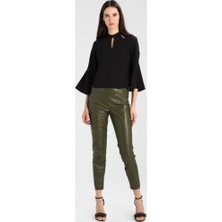 Bluzki damskie: Dorothy Perkins 3/4 FLUTE Bluzka black