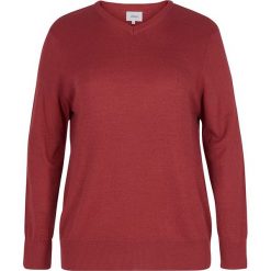 Swetry klasyczne damskie: Sweter w kolorze czerwonym