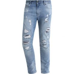 YOURTURN Jeansy Slim Fit blue denim. Niebieskie jeansy męskie relaxed fit marki YOURTURN. Za 149,00 zł.