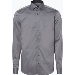 Koszule męskie na spinki: Eterna Slim Fit – Koszula męska niewymagająca prasowania, szary
