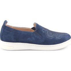 Geox Jaysen Slip On Buty Niebieski. Niebieskie trampki i tenisówki damskie Geox, bez wzorów, ze skóry, bez zapięcia. Za 464,95 zł.