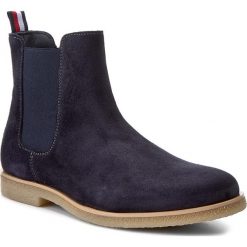 Sztyblety męskie: Sztyblety TOMMY HILFIGER – William 2B FM0FM00972 Midnight 403
