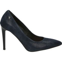 Czółenka - 5475 1253 BLU. Czarne czółenka zamszowe marki Venezia. Za 299,00 zł.