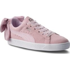 Sneakersy PUMA - Suede Bow Uprising Wn's 367455 03 Winsome Orchid/Puma White. Różowe półbuty damskie Puma, z zamszu. W wyprzedaży za 269,99 zł.