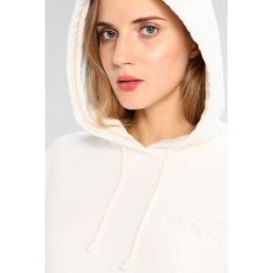 Bluzy damskie: Samsøe & Samsøe CAMMA HOODIE Bluza clear cream