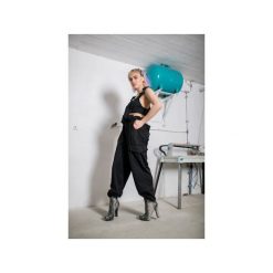 Ogrodniczki Dungarees In Black. Czarne spodnie damskie Rest_factory, s, z satyny. Za 249,00 zł.