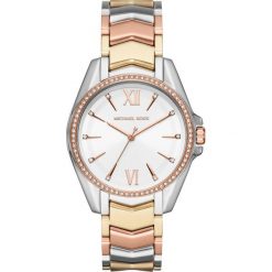 Zegarek damski MICHAEL KORS - Whitney MK6686 Gold/Rose Gold/Silver/Silver. Szare zegarki damskie Michael Kors. W wyprzedaży za 949,00 zł.
