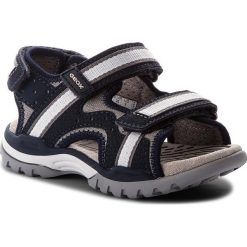 Sandały GEOX - J Borealis B. B J820RB 01050 C0661 M Navy/Grey. Niebieskie sandały męskie Geox, ze skóry ekologicznej. W wyprzedaży za 219,00 zł.