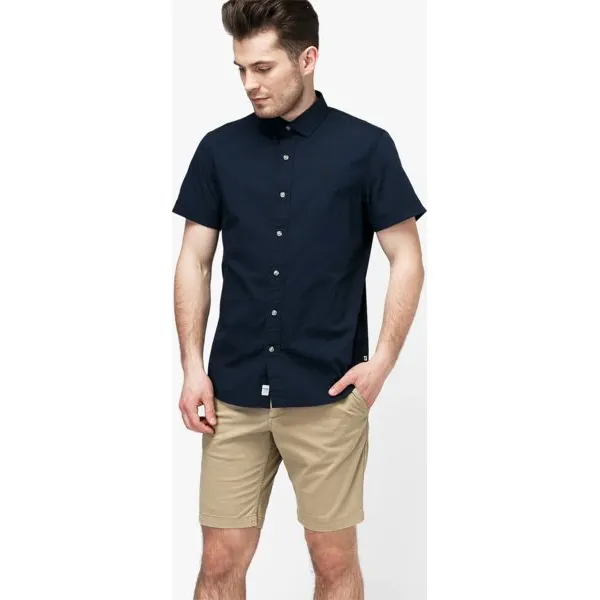 Timberland Koszula Ss Eastham River Stretch Poplin Shirt Sli , granatowy, rozmiar XL. Niebieskie koszule męskie Timberland, na lato, xl, bez wzorów, z elastanu, bez kołnierzyka, z krótkim rękawem. W wyprzedaży za 199,99 zł.