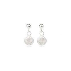 Kolczyki Muszelki. Szare kolczyki damskie Aleksandra puchacz jewellery. Za 139,00 zł.