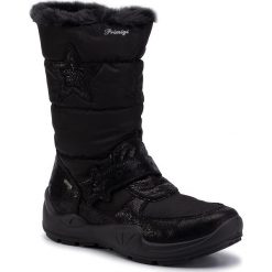 Śniegowce PRIMIGI - GORE-TEX 4381000 S Nero. Czarne śniegowce dziewczęce Primigi, bez zapięcia. W wyprzedaży za 249,00 zł.