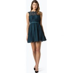 Laona - Damska sukienka wieczorowa, niebieski. Niebieskie sukienki damskie Laona, bez wzorów, z koronki, glamour, bez kołnierzyka, bez rękawów. Za 649,95 zł.