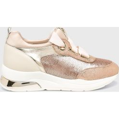 Liu Jo - Buty. Różowe buty sportowe damskie marki Liu Jo, bez wzorów, ze skóry, sportowe. Za 699,90 zł.
