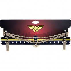 Wonder Woman Wonder Woman Lasso Necklace Naszyjnik złoty. Żółte naszyjniki damskie marki Wonder Woman, złote. Za 99,90 zł.