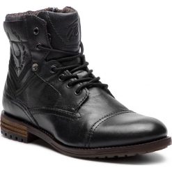 Kozaki BUGATTI - 321-60131-4000-1000 Black. Czarne buty zimowe męskie Bugatti, z materiału. W wyprzedaży za 329,00 zł.