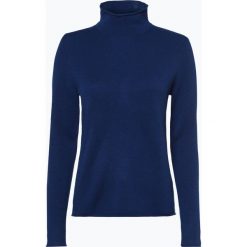 Marie Lund - Sweter damski z czystego kaszmiru, niebieski. Niebieskie swetry klasyczne damskie Marie Lund, xxl, z dzianiny. Za 499,95 zł.