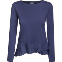 T-shirt DEHA EXPRESSION. Niebieskie bluzki damskie Deha, bez wzorów, z dzianiny, z okrągłym kołnierzem. W wyprzedaży za 138,00 zł.