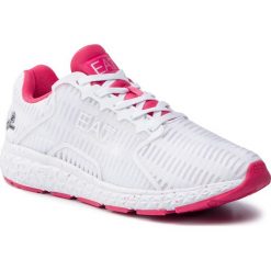 Sneakersy EA7 EMPORIO ARMANI - X8X032 XK055 A041 White/Red. Białe półbuty damskie EA7 Emporio Armani, z tworzywa sztucznego. Za 739,00 zł.