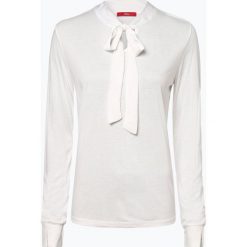 S.Oliver Casual - Damska koszulka z długim rękawem, beżowy. Brązowe koszulki damskie marki s.Oliver Casual, s, bez wzorów, eleganckie, bez kołnierzyka, z długim rękawem. Za 69,95 zł.