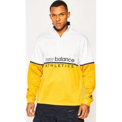 Bluza New Balance Athletics Track 1/4 Zip MT01506. Bluzy męskie New Balance, xl, bez wzorów, z bawełny, bez kołnierzyka, bez rękawów, bez kaptura. W wyprzedaży za 239,00 zł.
