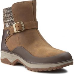 Botki damskie lity: Botki MERRELL - Eventyr Strap Waterproof J01890 Merrell Tan