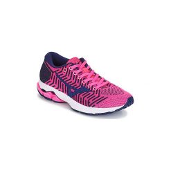 Buty do biegania Mizuno WAVEKNIT R2. Różowe buty sportowe damskie Mizuno, bez wzorów, do biegania. W wyprzedaży za 567,20 zł.