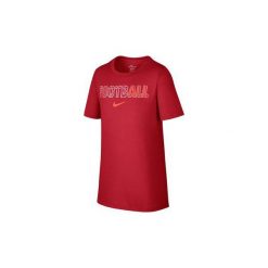 T-shirty z krótkim rękawem Dziecko Nike Boys' Dry Training T-Shirt 894260 657. Czerwone koszule chłopięce z krótkim rękawem Nike, bez wzorów. Za 96,94 zł.