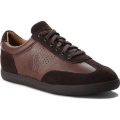 Sneakersy POLO RALPH LAUREN - Cadoc 816710075004 Dark Brown. Pomarańczowe sneakersy męskie marki Polo Ralph Lauren, na co dzień, bez wzorów, ze skóry, bez zapięcia. W wyprzedaży za 409,00 zł.