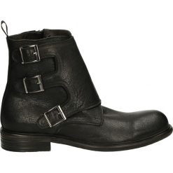 Botki męskie - 3854 WES NERO. Czarne bez kategorii Venezia, ze skóry. Za 299,00 zł.