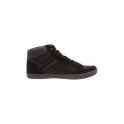 Buty Geox Buty U BOX E WAXED U84R3E-OME22-C9270. Czarne trampki męskie Geox, bez wzorów, bez zapięcia. Za 429,00 zł.