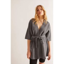 Kardigan w kolorze szarym. Szare swetry damskie Rodier, xl, bez wzorów, z wełny. W wyprzedaży za 265,95 zł.