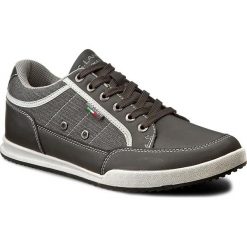 Sneakersy GINO LANETTI - MP07-15104-02 Szary Ciemny. Szare sneakersy męskie marki Gino Lanetti, na co dzień, bez wzorów, ze skóry ekologicznej, eleganckie, bez zapięcia. Za 119,99 zł.