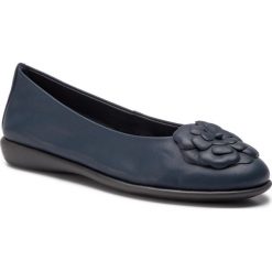 Baleriny THE FLEXX - Mr Zucchini B226/41 Navy/Smog. Niebieskie baleriny damskie marki The Flexx, ze skóry, klasyczne. Za 279,00 zł.