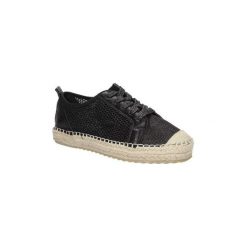 Espadryle Casu Espadryle sznurowane L17704P. Czarne espadryle damskie marki Casu. Za 39,99 zł.
