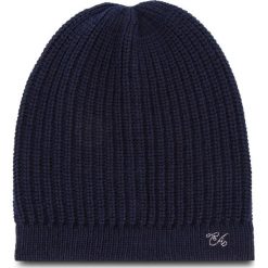 Czapka EMPORIO ARMANI - 394555 8A511 06935 S Navy Blue. Niebieskie czapki damskie Emporio Armani, bez wzorów, z wiskozy. Za 269,00 zł.
