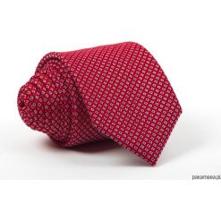 Krawat Męski K&D Elegancki Kolekcja Wiosna 2018. Czerwone krawaty męskie Pakamera, z materiału, eleganckie. Za 79,00 zł.
